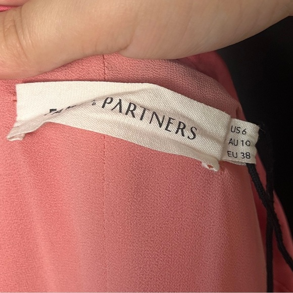 Fame and Partners Women's The Maude Wrap Dress - Lily Pink size 6 new - Picture 11 of 12